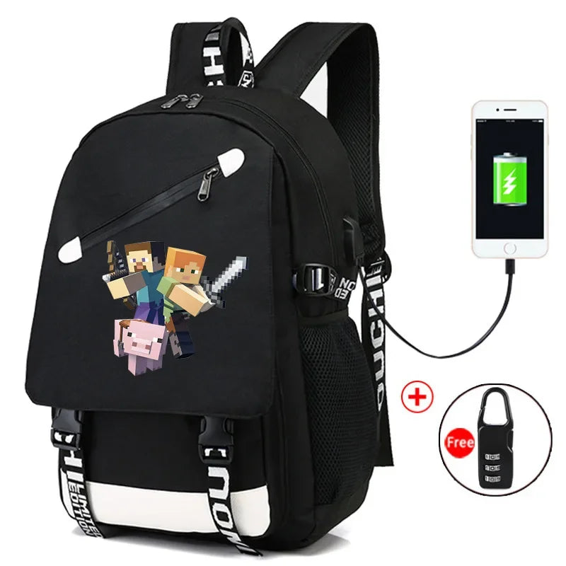 Mochila Minecraft SuperFAN
