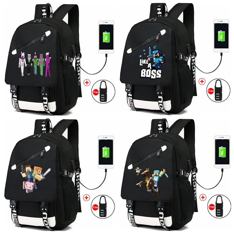 Mochila Minecraft SuperFAN