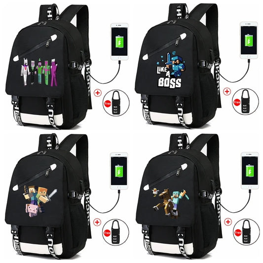 Mochila Minecraft SuperFAN