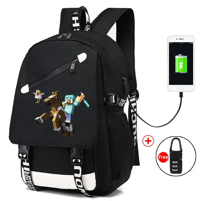 Mochila Minecraft SuperFAN